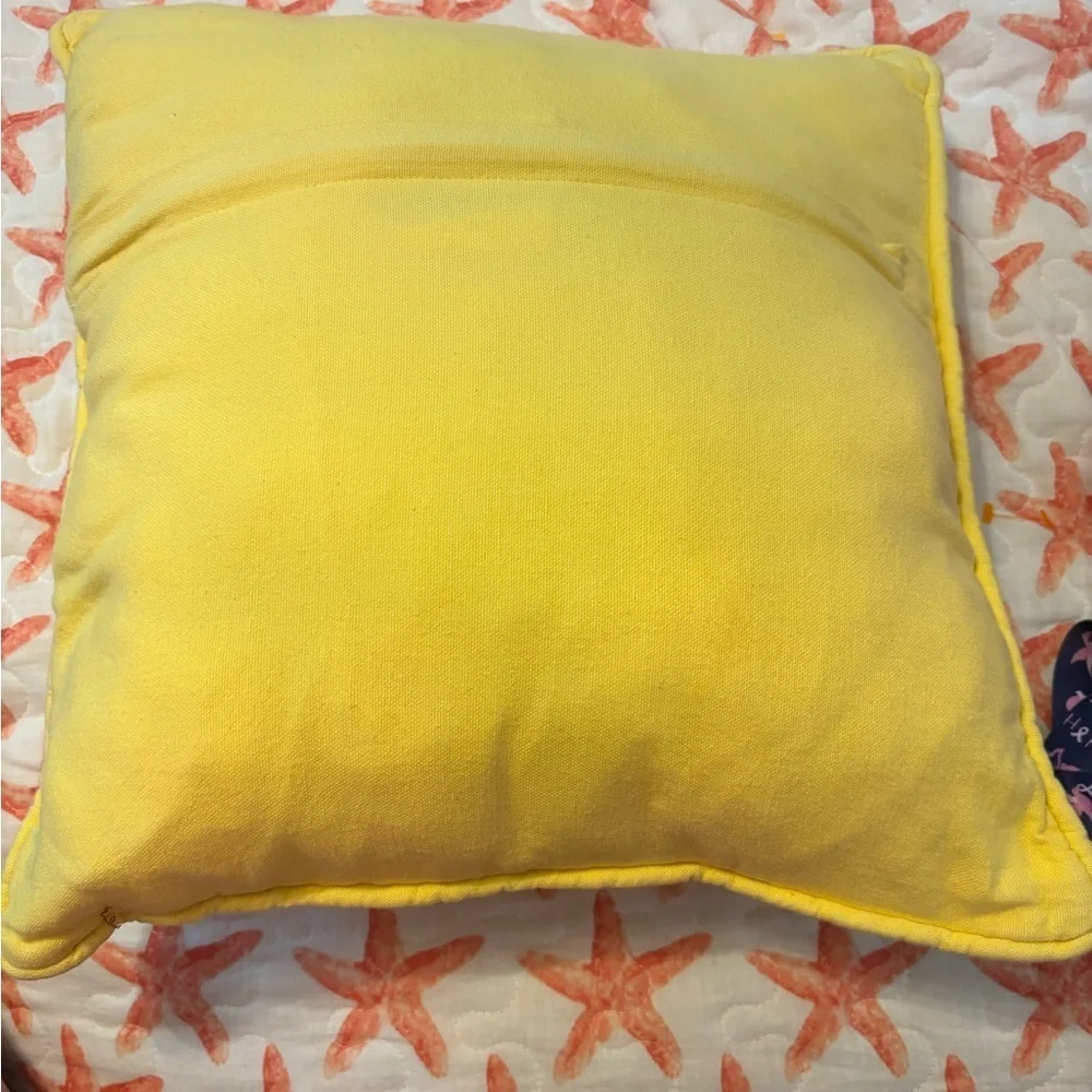 The Company Store Sunny Yellow Pillow